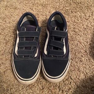 Vans Navy Blue Velcro Sneakers